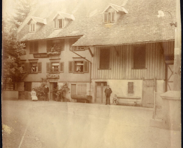 Eine der ersten Aufnahmen des Verwalters