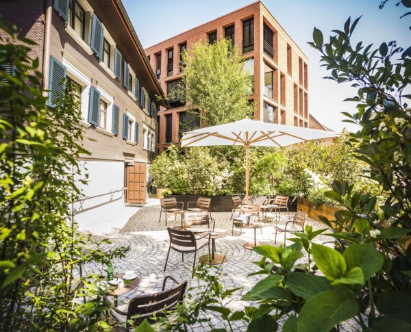 Die Gartenlounge des Verwalters Die Gartenlounge des Verwalters