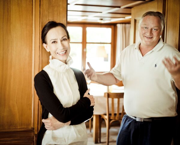 Die Gastgeber Renate Alge und Gerald Leininger 